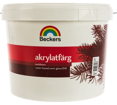 Фасадная краска Beckers AKRYLATFARG C п/мат 9 л 88448