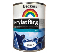 Фасадная краска Beckers AKRYLATFARG A п/мат 0,9 л 88043