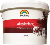 Фасадная краска Beckers AKRYLATFARG A п/мат 2,7 л 88044