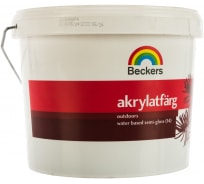 Фасадная краска Beckers AKRYLATFARG C п/мат 2,7 л 88445