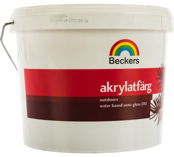 Фасадная краска Beckers AKRYLATFARG C п/мат 2,7 л 88445