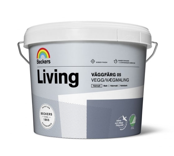 Краска Beckers Living Vaggfarg 05 C гл/мат 2,7 л 710000330 1