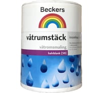Влагостойкая краска Beckers VATRUMSTACK A 0,9 л 50885
