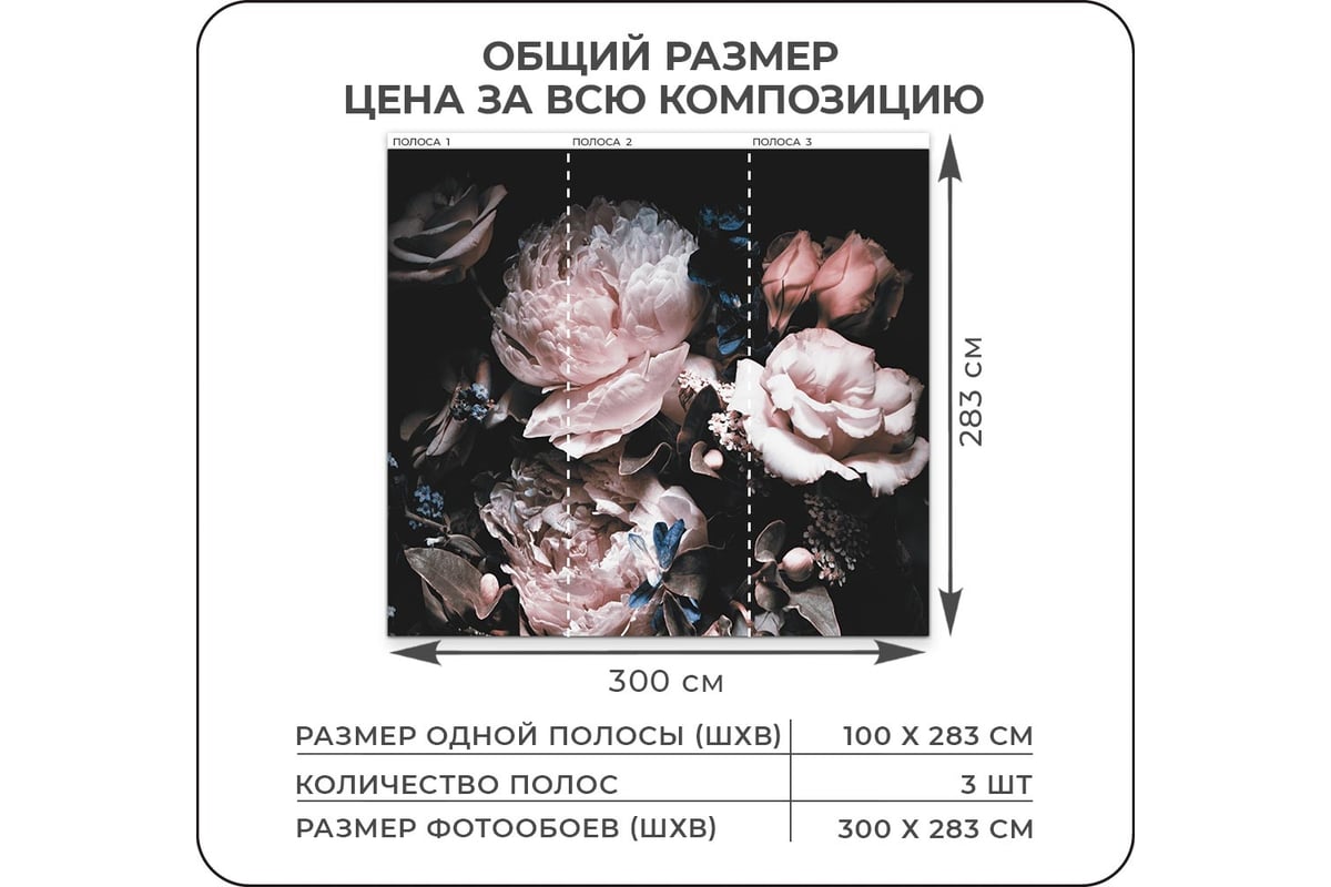 Фотообои Verol флизелиновые, с виниловым покрытием 