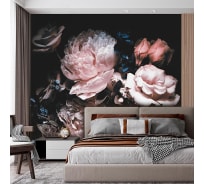 Фотообои Verol флизелиновые, с виниловым покрытием "цветы", 300x283см, моющиеся обои на стену, декор для дома 110-ФФО-05755