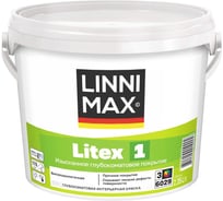 Краска водно-дисперсионная для внутренних работ LINNIMAX Litex 1 База 3 2,35 л 948105655