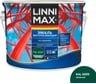 Эмаль LINNIMAX быстросохнущая, по ржавчине шелковисто-матовая RAL 6005 Зеленая 2,5 л 948105227
