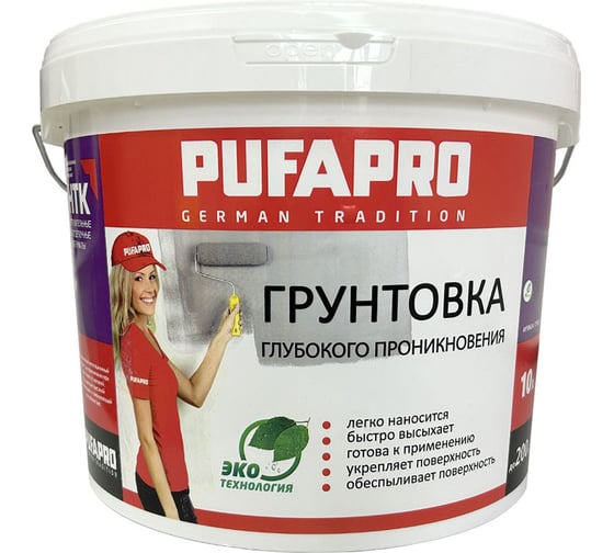 Грунт глубокого проникновения PUFAPRO 10 л 775055