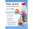 Прозрачная эпоксидная смола Poly max Poly Glass 580 г, для бижутерии PG0.580 2