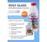 Прозрачная эпоксидная смола Poly max Poly Glass 580 г, для бижутерии PG0.580 3