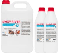 Прозрачная смола для заливки Poly max Epoxy River 7.8 кг ER7.8
