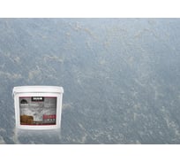 Декоративное покрытие BRAVO DECOR Silver Sand серебро эффект песчаных бурь, с перламутром, наноситься кистью в 1 слой, 5 кг 18714