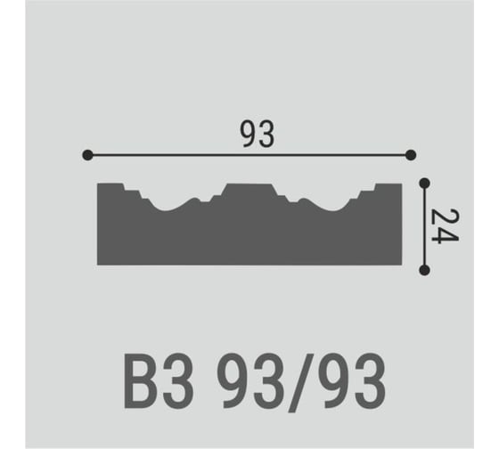 Декоративная вставка bello deco В3 92/92 00-00106515