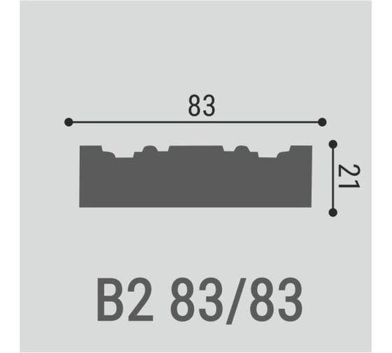 Декоративная вставка bello deco В2 82/82 00-00106514