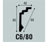 Потолочный плинтус bello deco С 6/80 80/40 00-00103994 2
