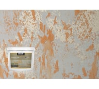 Фактурная паста для наружных и внутренних работ BRAVO DECOR Арабеска рекомендуется под машинное нанесение, 7 кг 17611