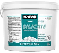Грунт BRAVO DECOR W-200 силикат, 10 л 13011