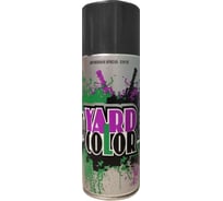Аэрозольная краска Аэрохим YARD COLOR универсальная, черная глянцевая RAL 9005, 400мл. YAR-101
