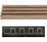 Реечная панель КронаПласт legno орех пекан сливочный, 8 шт/уп УТ-00095661 3