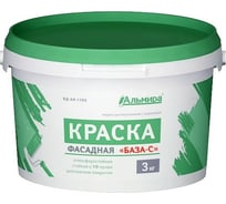 Фасадная краска Альмира БАЗА-С 3 кг 00-00000377