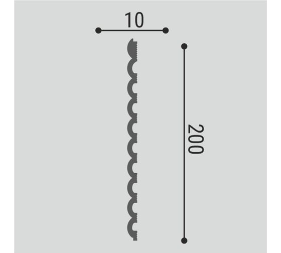 Панель стеновая bello deco XPS СП 09/2.6 00-00107350