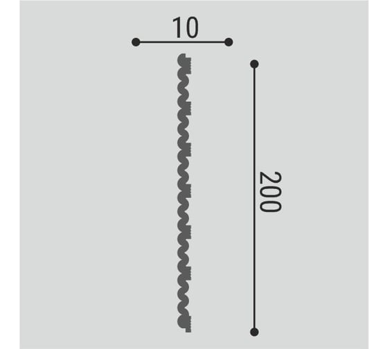 Панель стеновая bello deco XPS СП 08/2.6 00-00106011