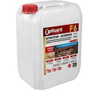 Антисептик-антипирен UPGUARD F6, готовый состав, II группа огнезащитной эффективности для защиты древесины, срок защиты до 20 лет, 20 л, 066-20 (O66-20)