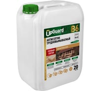 Антисептик UPGUARD В6, готовый состав трудновымываемый для наружных работ, срок защиты до 30 лет, 20 л, 026-20 (O26-20)
