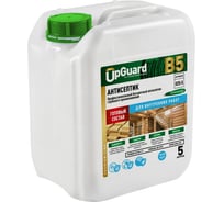 Антисептик глубокого проникновения для внутренних работ UPGUARD B5, готовый состав, профессиональный, бесцветный, срок защиты до 40 лет, 5 л. O25-5