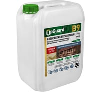 Состав готовый UPGUARD B9, антисептик бесцветный универсальный трудновымываемый для защиты древесины до 45 лет, 20 л 029-20 O29-20