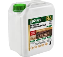 Трудновымываемый антисептик для наружных работ UPGUARD В6 5л, готовый состав, срок защиты до 30 лет 026-5