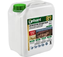 Антисептик UPGUARD B9 5л, готовый состав, бесцветный, универсальный, трудновымываемый для защиты древесины до 45 лет 029-5 31479429