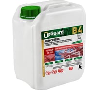Антисептик для деревянных конструкций, каркасов и стропильных систем UPGUARD B4, готовый состав с контролем нанесения, профессиональный, 5 л. O24-5