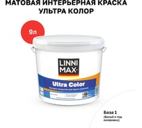 Водно-дисперсионная для внутренних работ краска LINNIMAX Ultra Color База 1, 9 л 948105619