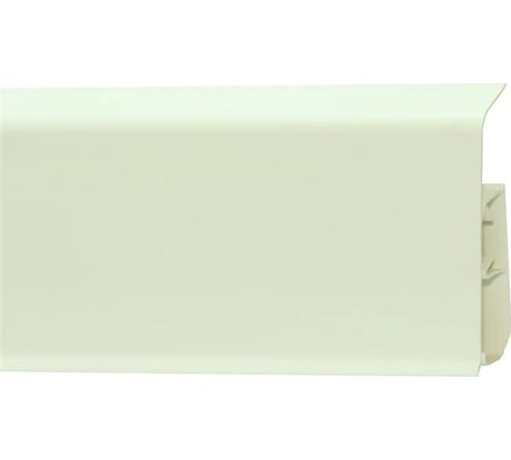 Напольный пластиковый плинтус Royce 80 мм (2200x80x20) Плинтус Royce 318 Белый Матовый