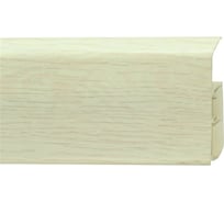 Напольный пластиковый плинтус Royce 80 мм (2200x80x20) Плинтус Royce 317 Дуб Канада
