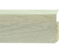 Напольный пластиковый плинтус Royce 80 мм (2200x80x20) Плинтус Royce 305 Дуб Алансо