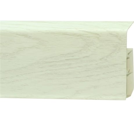 Напольный пластиковый плинтус Royce 80 мм (2200x80x20) Плинтус Royce 324 Дуб Вояж
