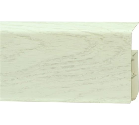 Напольный пластиковый плинтус Royce 80 мм (2200x80x20) Плинтус Royce 324 Дуб Вояж