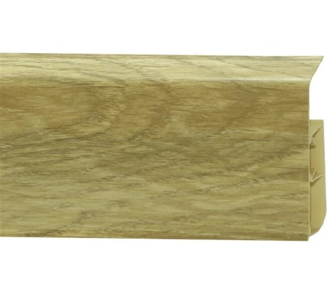 Напольный пластиковый плинтус Royce 80 мм (2200x80x20) Плинтус Royce 307 Дуб Хедсон