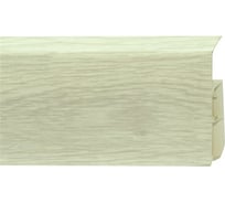 Напольный пластиковый плинтус Royce 80 мм (2200x80x20) Плинтус Royce 331 Каштан Генри