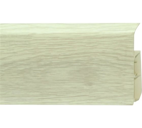 Напольный пластиковый плинтус Royce 80 мм (2200x80x20) Плинтус Royce 331 Каштан Генри