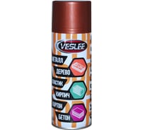 Аэрозольная акриловая краска Veslee с металлическим эффектом