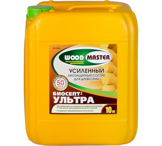 Антисептический состав Woodmaster Биосепт Ультра 10 кг 1 20172 1