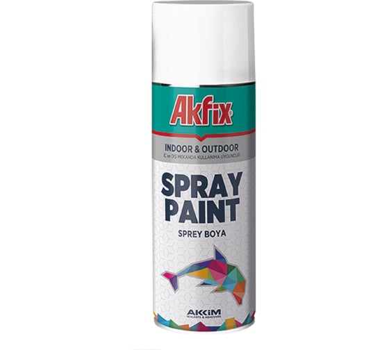 Аэрозольная краска Akfix Inox Эффект стали 400 мл 423215 1