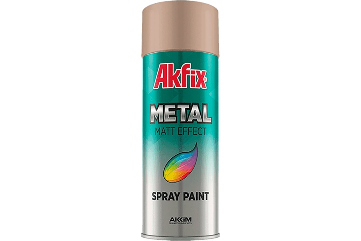 Аэрозольная краска Akfix бронзовая 400 мл 423048 - выгодная цена ...