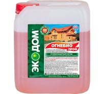 Огнебиозащитный состав для древесины Экодом Огнебиопроф 5 кг 45817