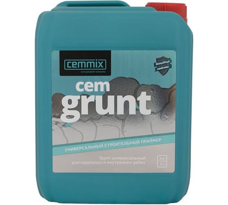 Грунтовка Cemmix Cemgrunt 5 л 558399