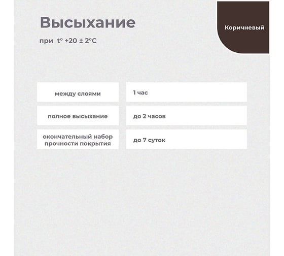 Краска Dali резиновая коричневая 6 кг 1 50273