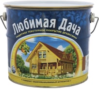 Защитно-декоративное покрытие для древесины Любимая Дача (груша; полуматовое; 2.7 л) 35269